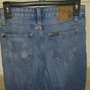 LEE VINTAGE MODERN HIGH RISE STRAIGHT ANKLE JEANS